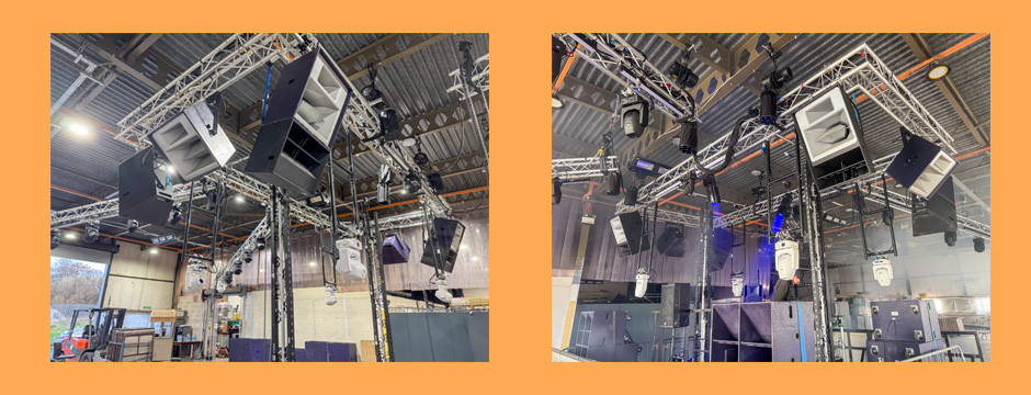 360 degree sound and lighting